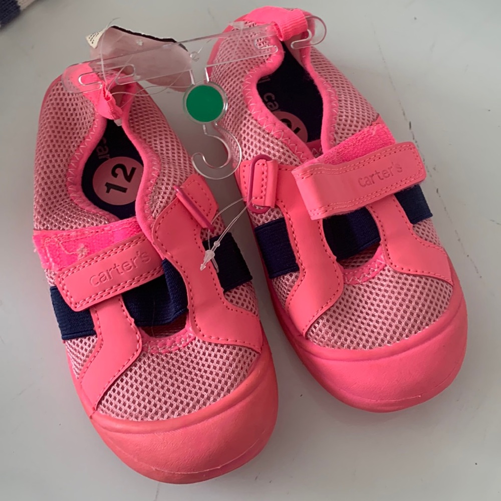 Carters Pink Water Shoes